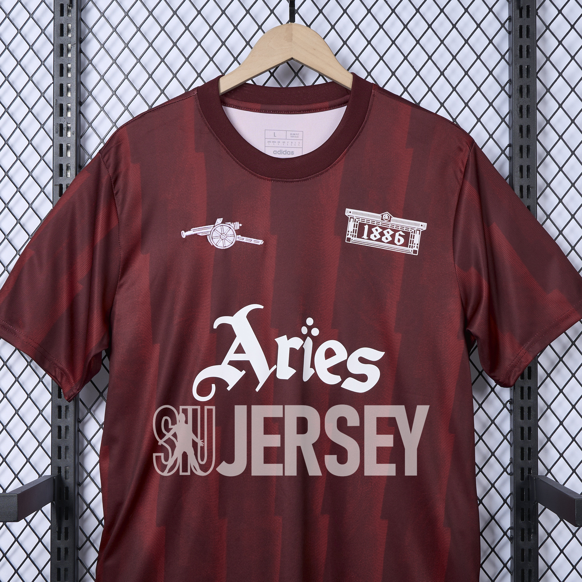 SIUjerseys-Arsenal x Aries 24-25 Vintage Red T-shirts