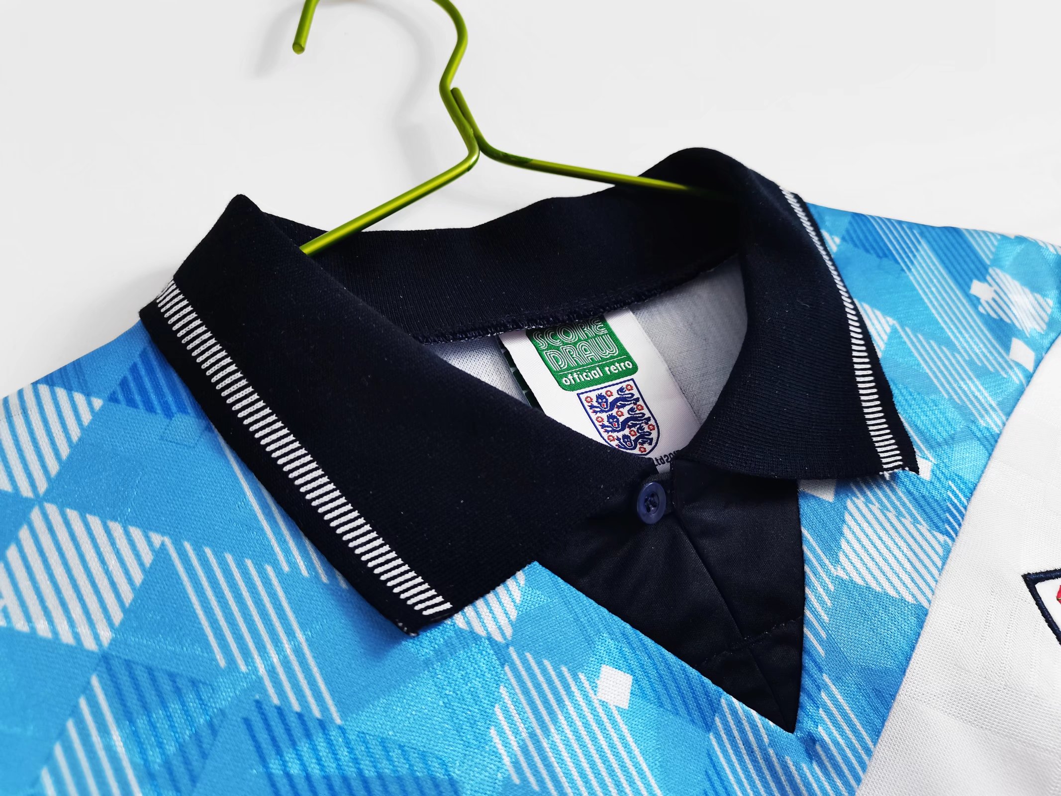 ManixJersey.com | Retro England 1990 Three Color Jersey -Customize Name, Number and Patch | Worldwide Shipping