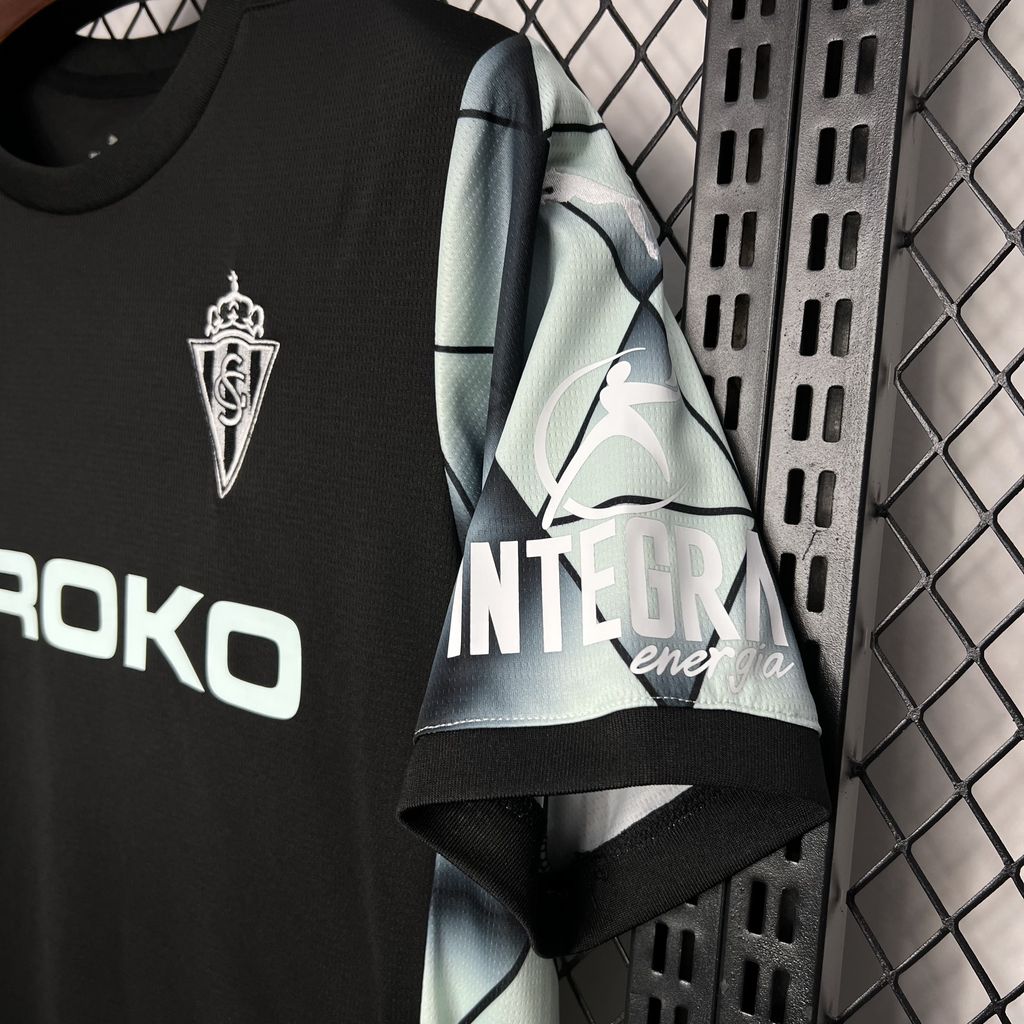 SIUjerseys-Sporting de Gijon 24-25 Away Jersey - Fans Version