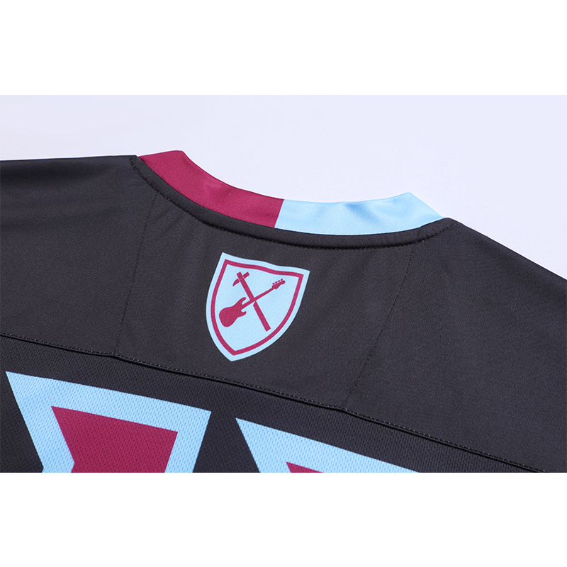 JerseysGala.com | Iron Maiden x West Ham Black Special Edition Jersey - with 11 print -Customize Name, Number and Patch | Worldwide Shipping
