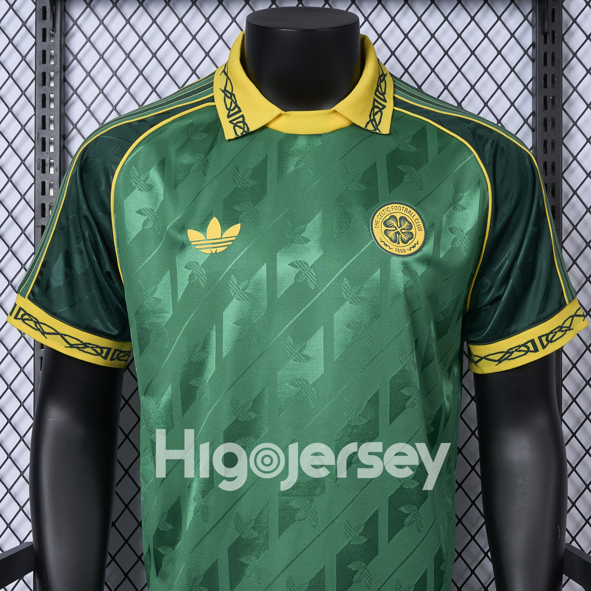 Higojerseys-Celtic 24-25 Originals LFSTLR Green Jersey - Player Version