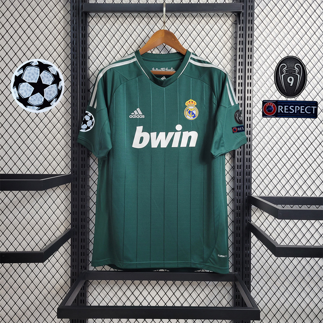 JerseysGala.com | Real Madrid Retro 12-13 Third Away Jersey -Customize Name, Number and Patch | Worldwide Shipping