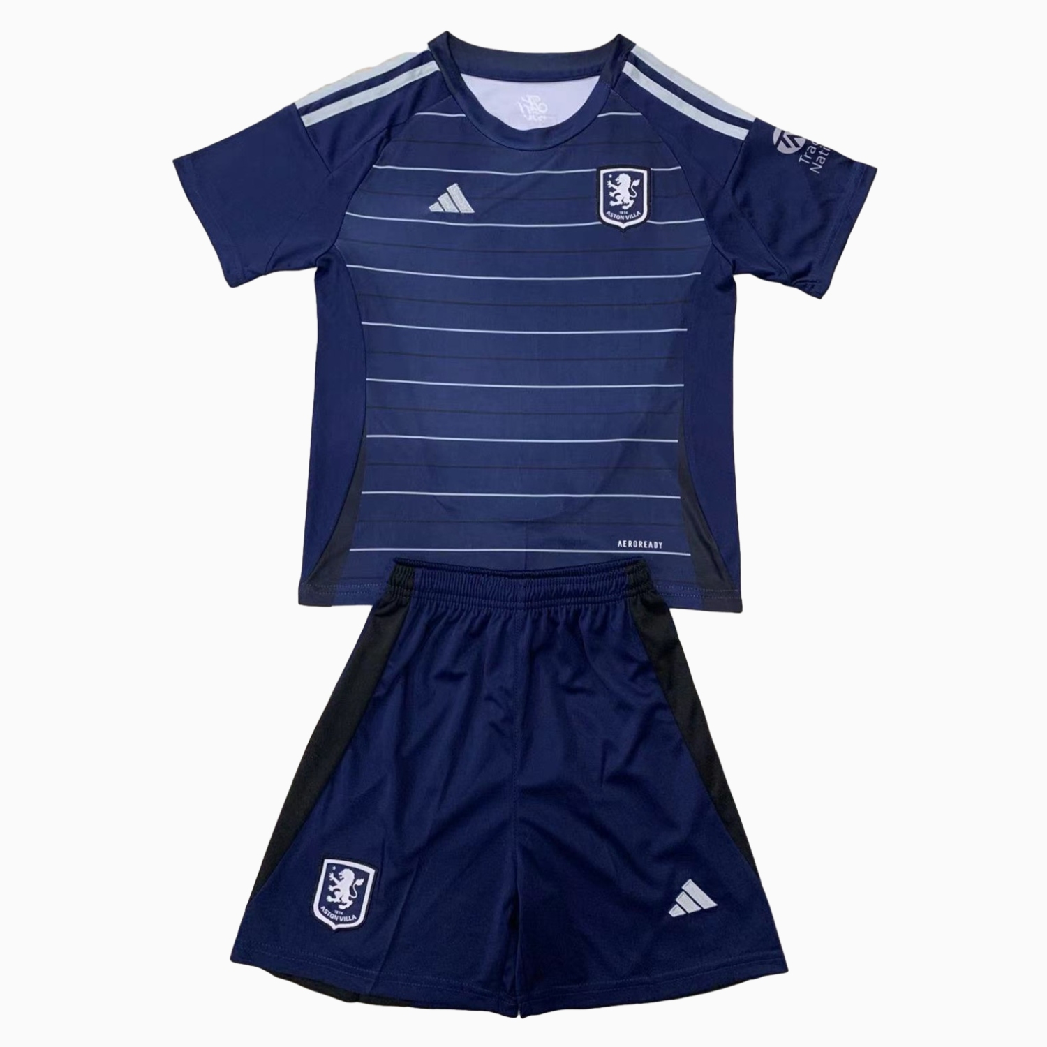 JerseysGala.com | Aston Villa 24-25 Third Kids Kit -Customize Name, Number and Patch | Worldwide Shipping