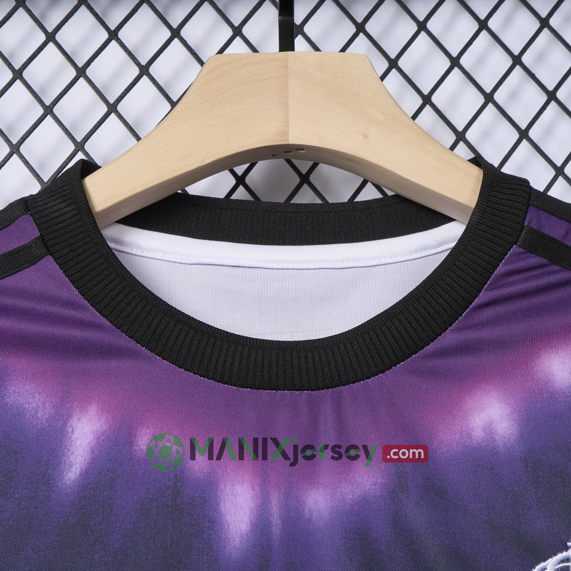 ManixJersey.com | Real Madrid 24-25 White & Purple Spring Festival Special Edition Jersey - Fans Version -Customize Name, Number and Patch | Worldwide Shipping