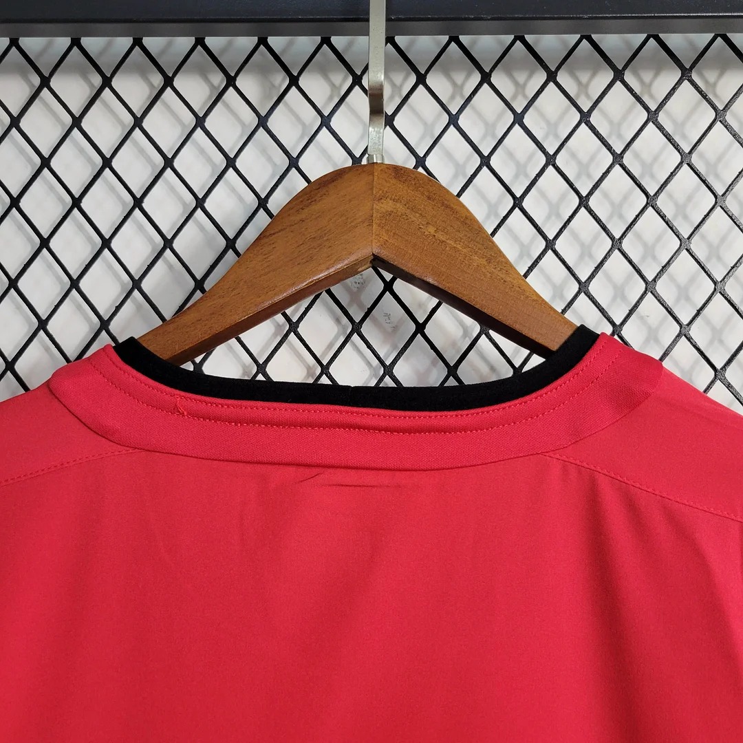 ManixJersey.com | Retro Manchester United 02-04 Home Long Sleeve Jersey -Customize Name, Number and Patch | Worldwide Shipping