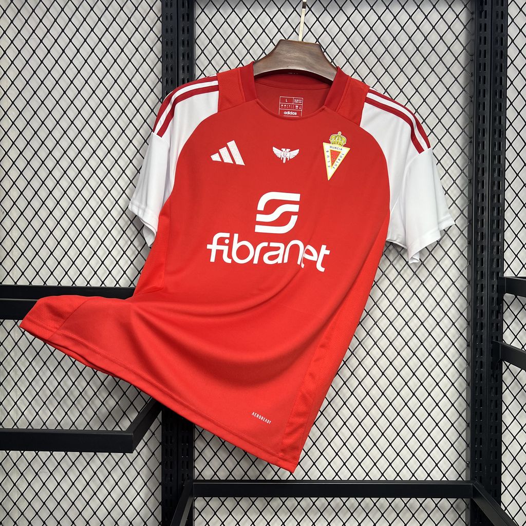 ManixJersey.com | Real Murcia 24-25 Home Jersey - Fans Version -Customize Name, Number and Patch | Worldwide Shipping