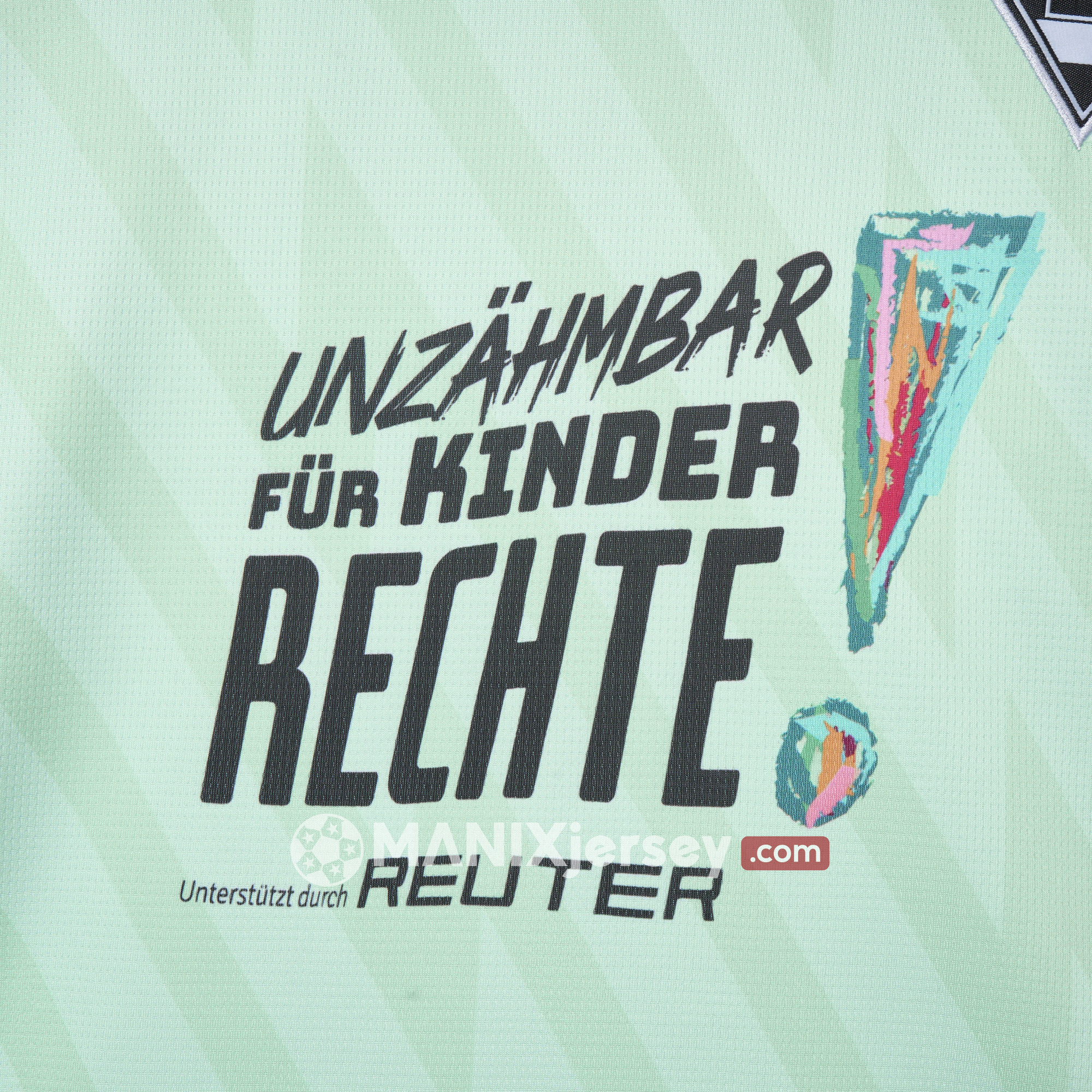 ManixJersey.com | Borussia Mönchengladbach 24-25 World Children's Day Special Jersey - Fans Version -Customize Name, Number and Patch | Worldwide Shipping