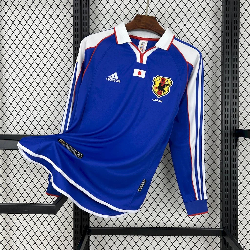 unitedfutballjersey-Retro Japan 2000 Home Long Sleeves Jersey