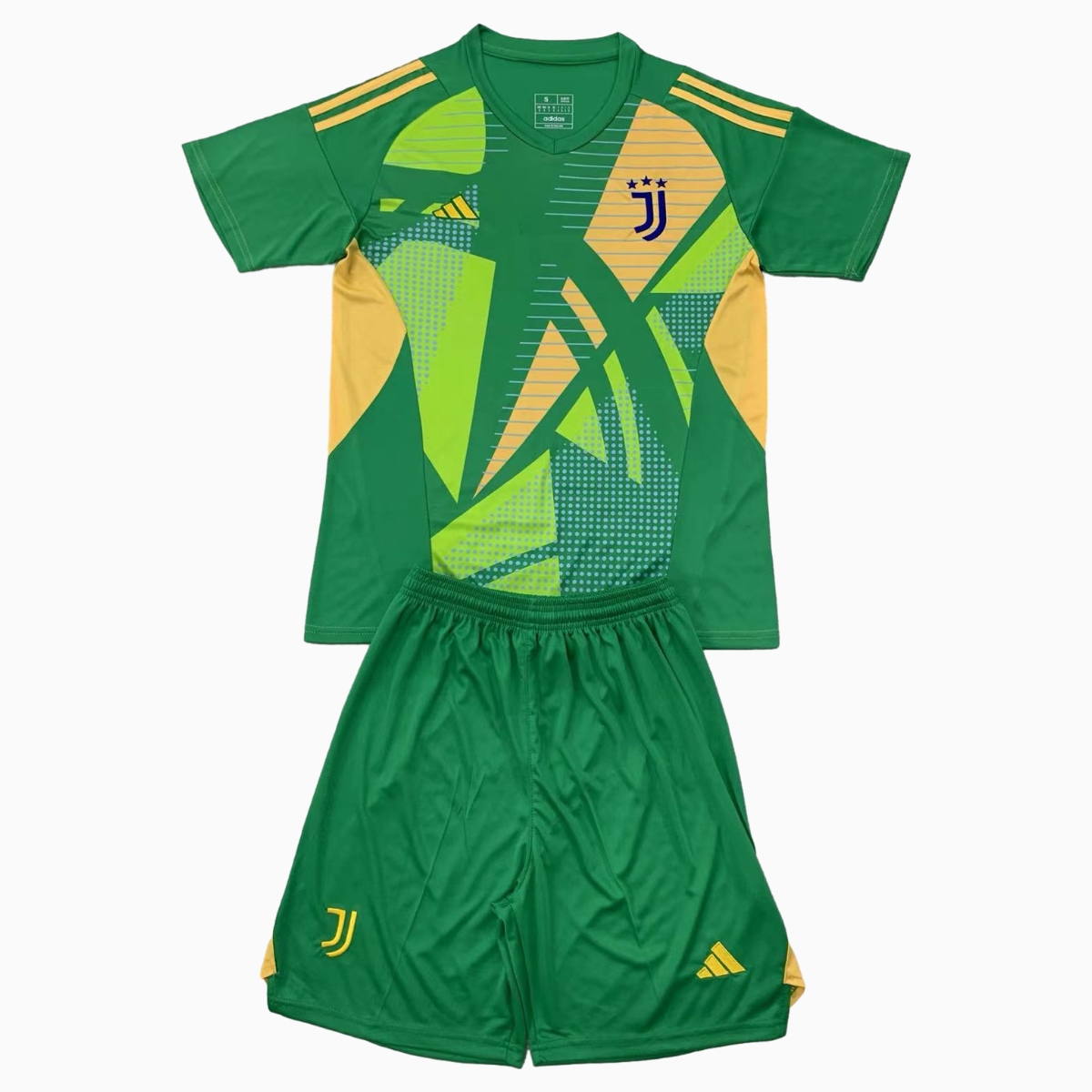 ManixJersey.com | Juventus 24-25 Fruit Green Goalkeeper Kids Kit -Customize Name, Number and Patch | Worldwide Shipping