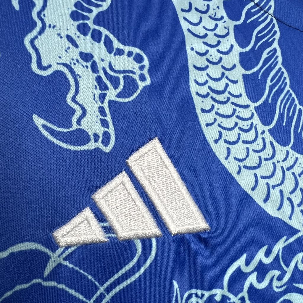 JerseysGala.com | Real Madrid 24-25 Blue Dragon Special Edition Jersey - Fans Version -Customize Name, Number and Patch | Worldwide Shipping
