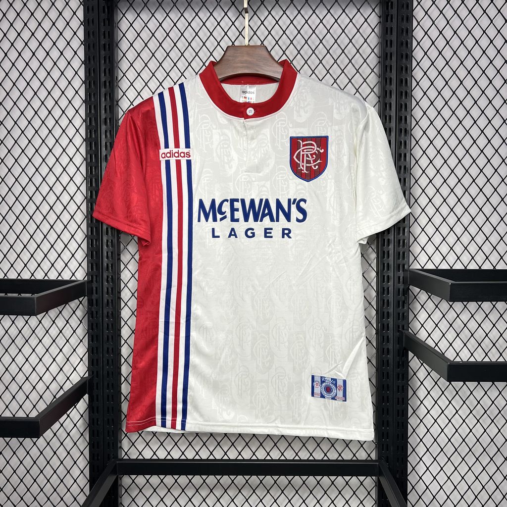 SIUjerseys-Retro Glasgow Rangers 1996-97 Away Stadium Jersey