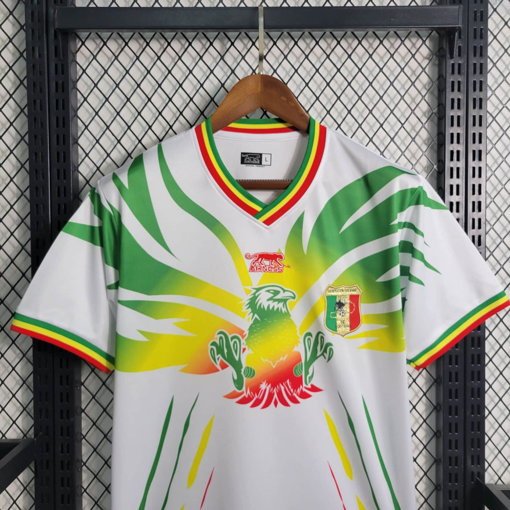 ManixJersey.com | Mali 2024 Africa Cup Home Stadium Jersey - Fans Version -Customize Name, Number and Patch | Worldwide Shipping