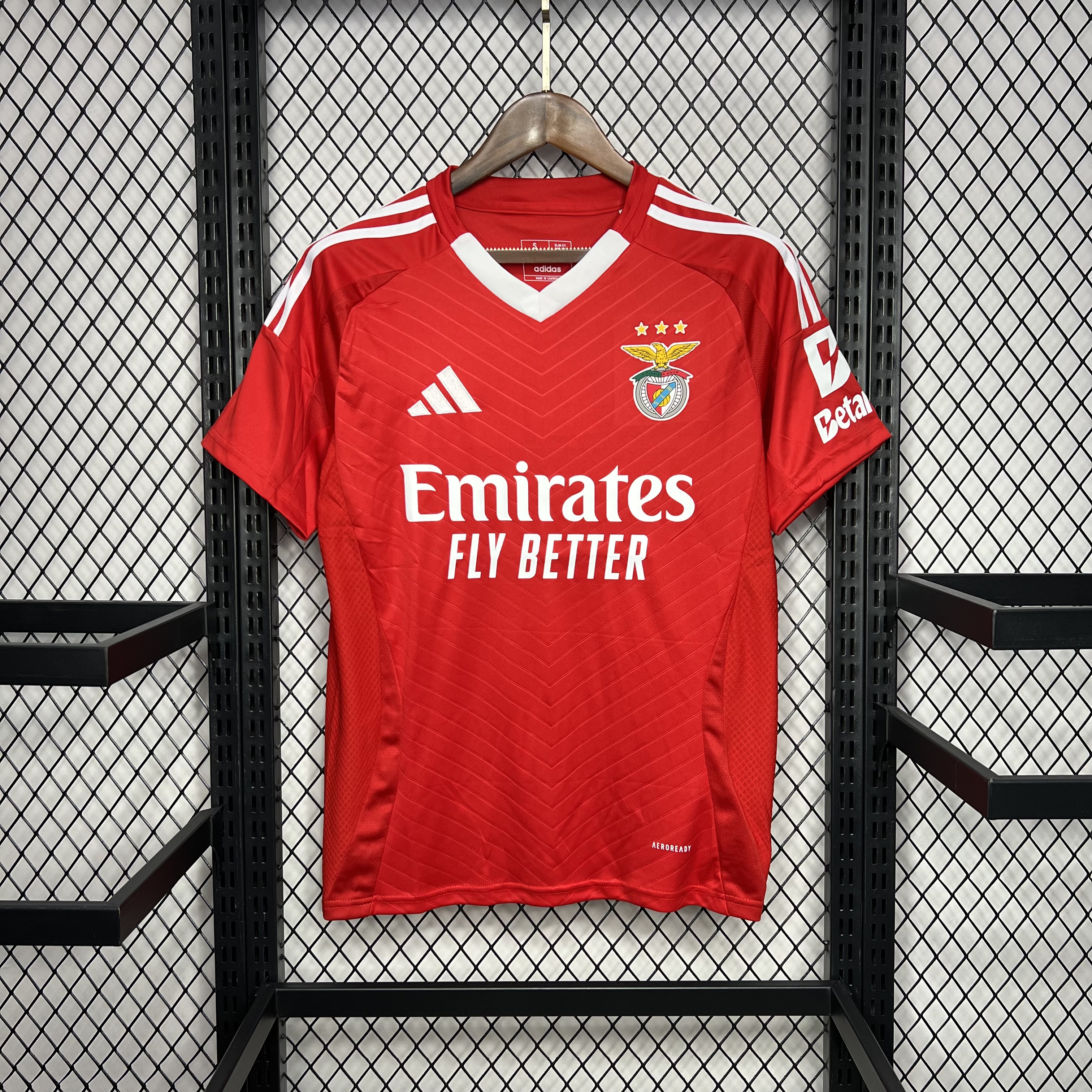 SIUjerseys-Benfica 24-25 Home Stadium Jersey - Fans Version