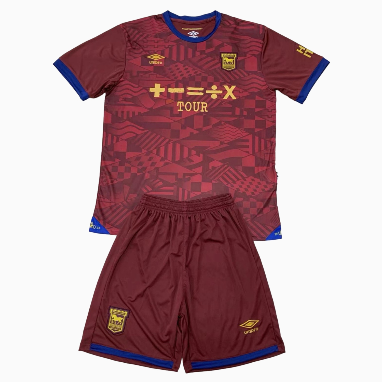 unitedfutballjersey-Ipswich Town 24-25 Away Kids Kit