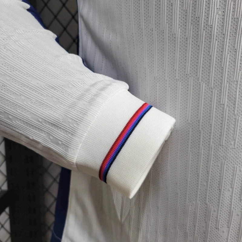 ManixJersey.com | England 2024 Home Stadium Long Sleeve Jersey - Player Version -Customize Name, Number and Patch | Worldwide Shipping