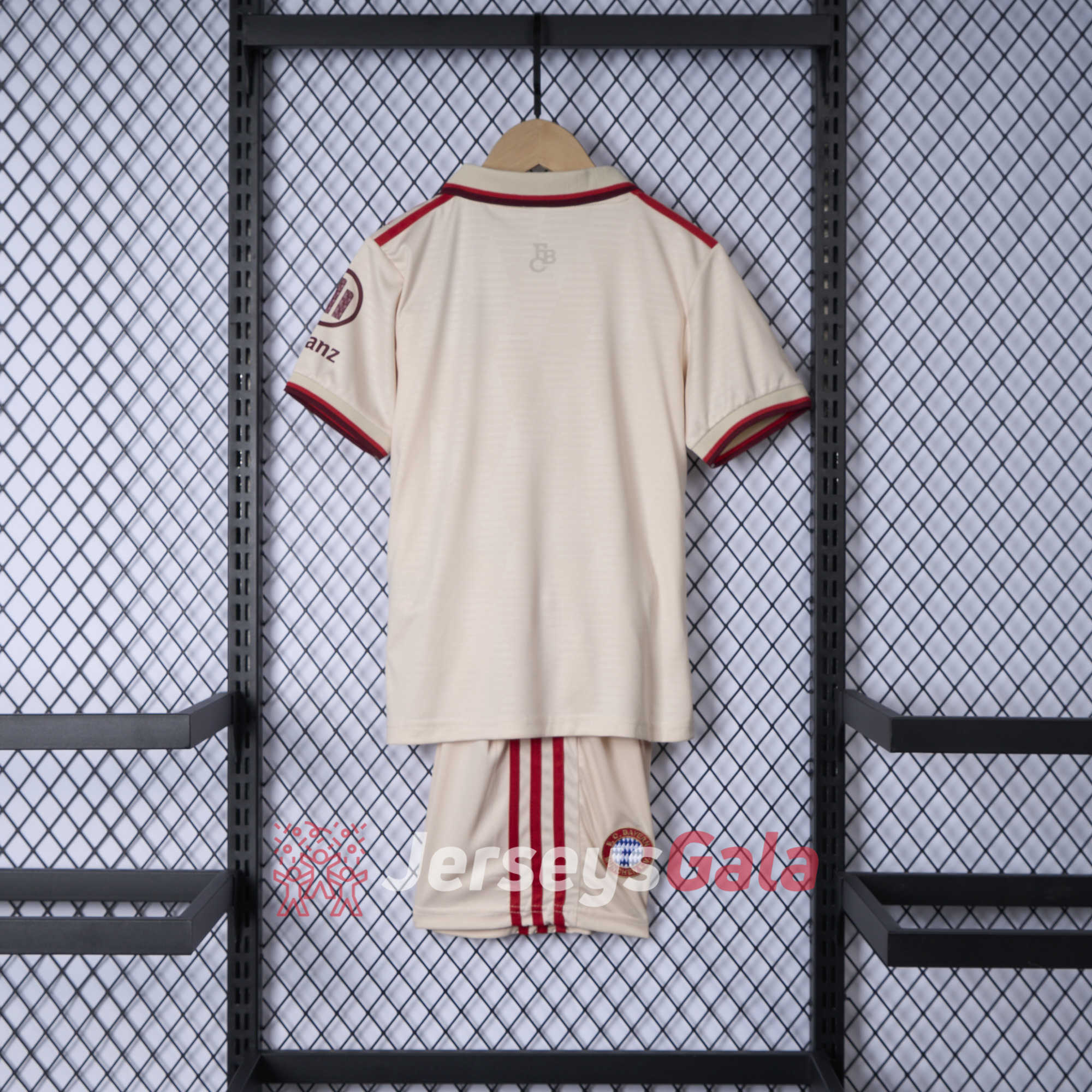 JerseysGala.com | Bayern Munich 24-25 Third Kids Kit - Fans Version -Customize Name, Number and Patch | Worldwide Shipping