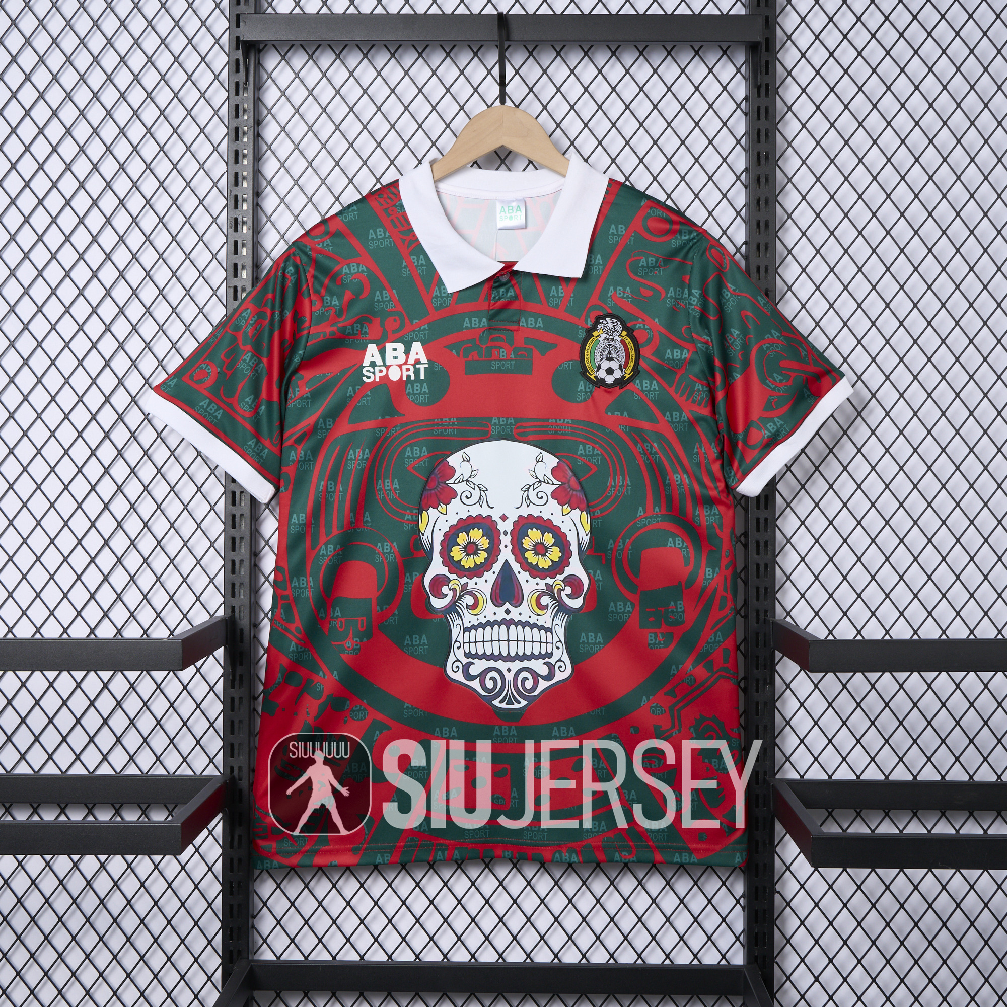 SIUjerseys-Mexico 2024 Red Skull Special Edition Jersey - Fans Version