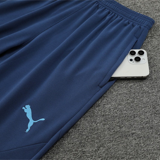 JerseysGala.com | Manchester City 24-25 Long Sleeve Training Set - Light Blue -Customize Name, Number and Patch | Worldwide Shipping
