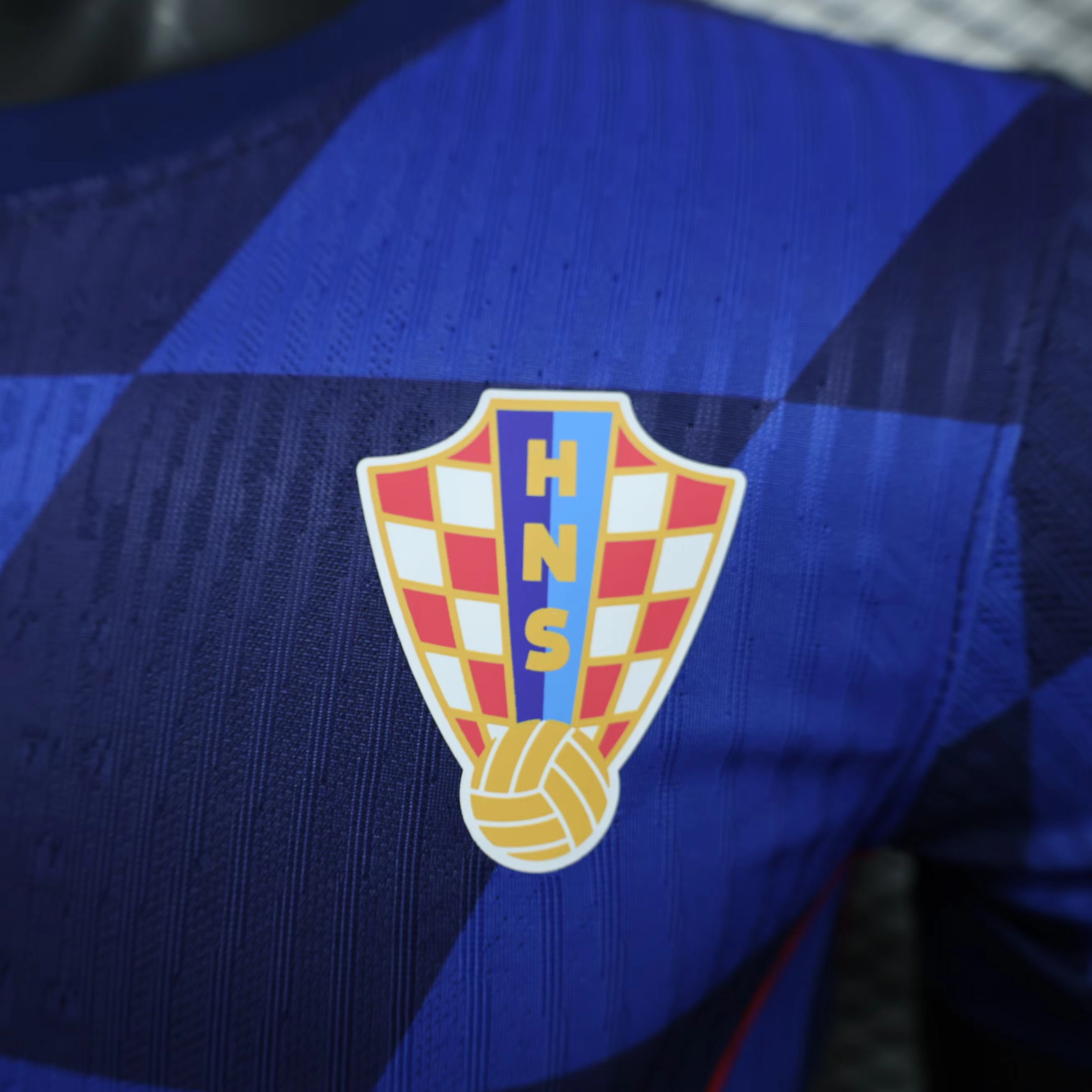 ManixJersey.com | Croatia 2024 Away Stadium Jersey - Player Version -Customize Name, Number and Patch | Worldwide Shipping