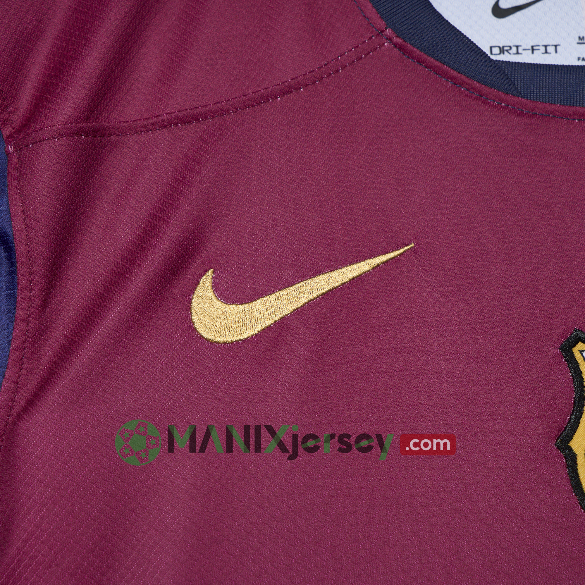 ManixJersey.com | Barcelona X CP 24-25 Home New Co-Branded Jersey - Fans Version -Customize Name, Number and Patch | Worldwide Shipping