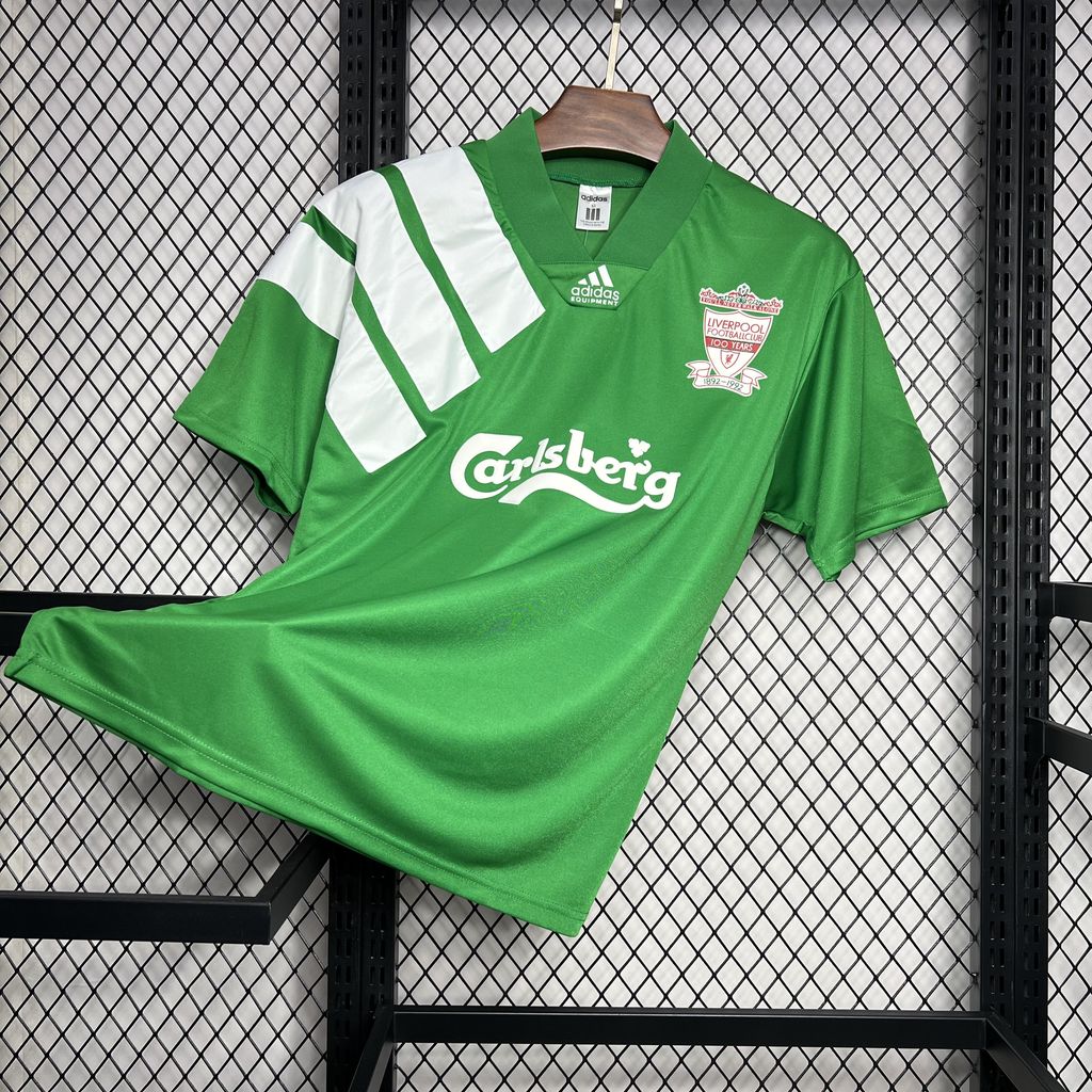 JerseysGala.com | Retro Liver.pool 1992-93 Away Jersey -Customize Name, Number and Patch | Worldwide Shipping