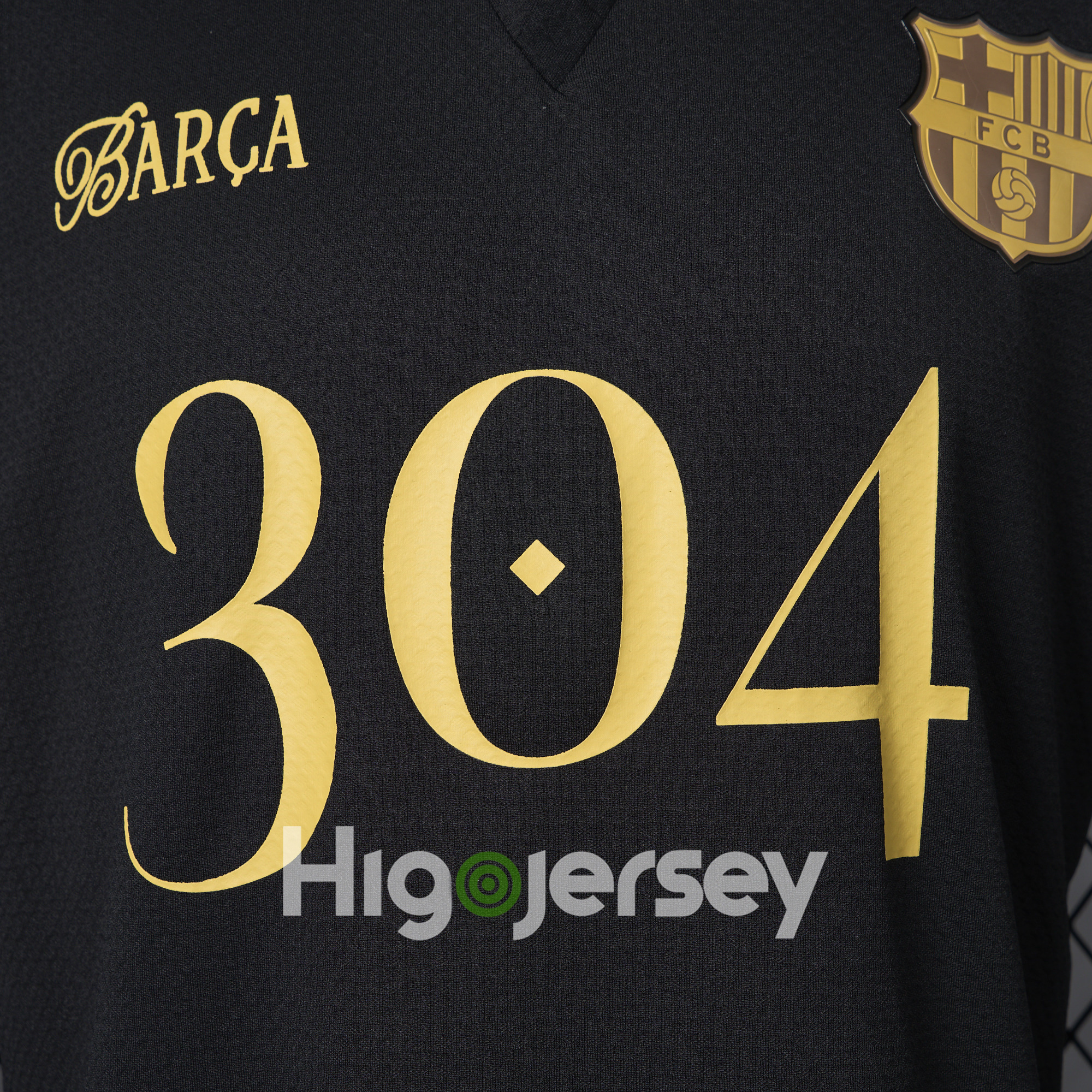 Higojerseys-Barcelona 24-25 Yamal Anniversary Black Jersey - Player Version