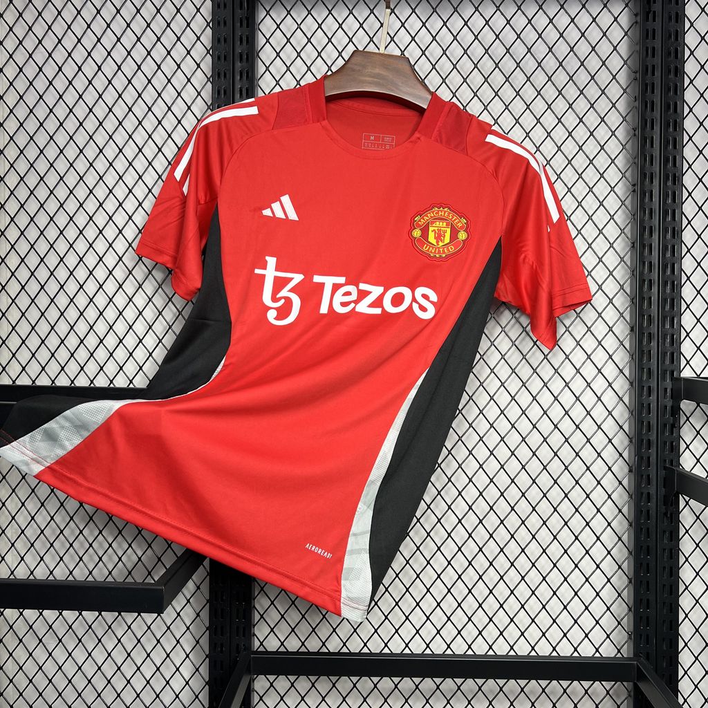 SIUjerseys-Manchester United 24-25 Red Pre-match Training Jersey - Fans Version