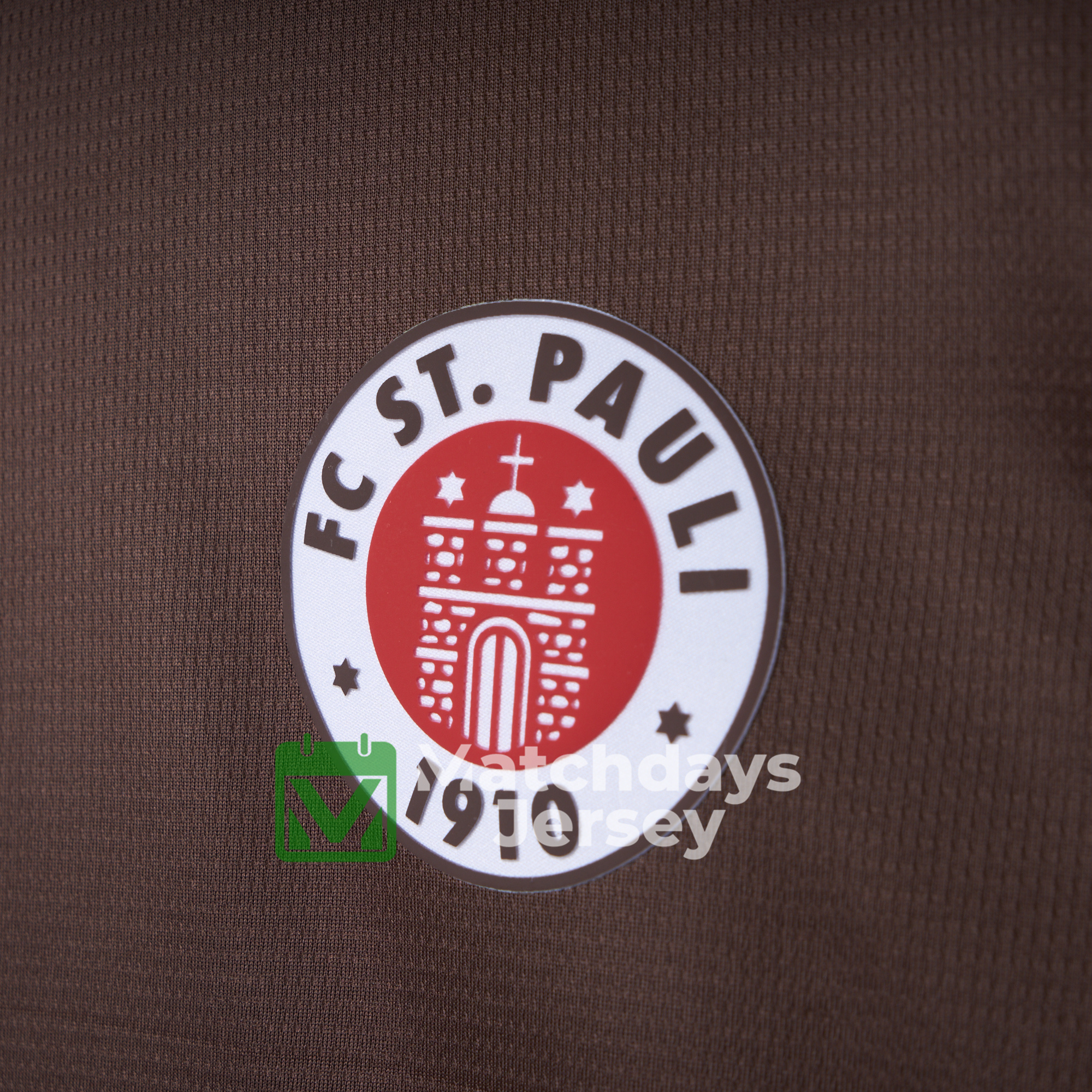 SIUjerseys-St. Pauli 24-25 Home Stadium Jersey - Fans Version