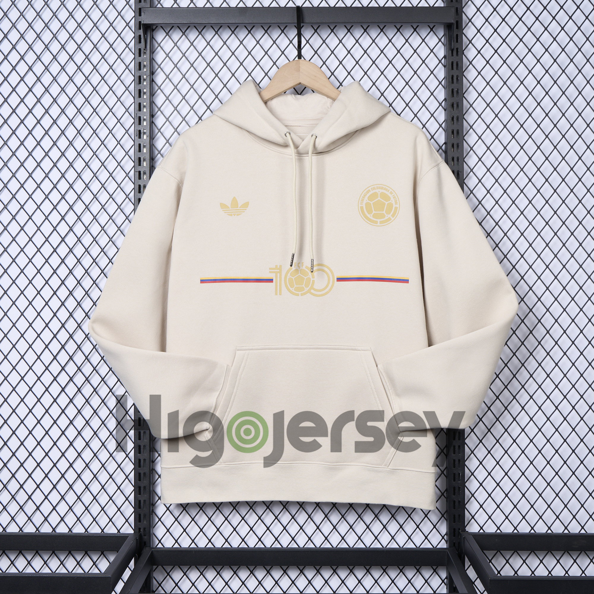 Higojerseys-Colombia 2024 100th Anniversary hoodies
