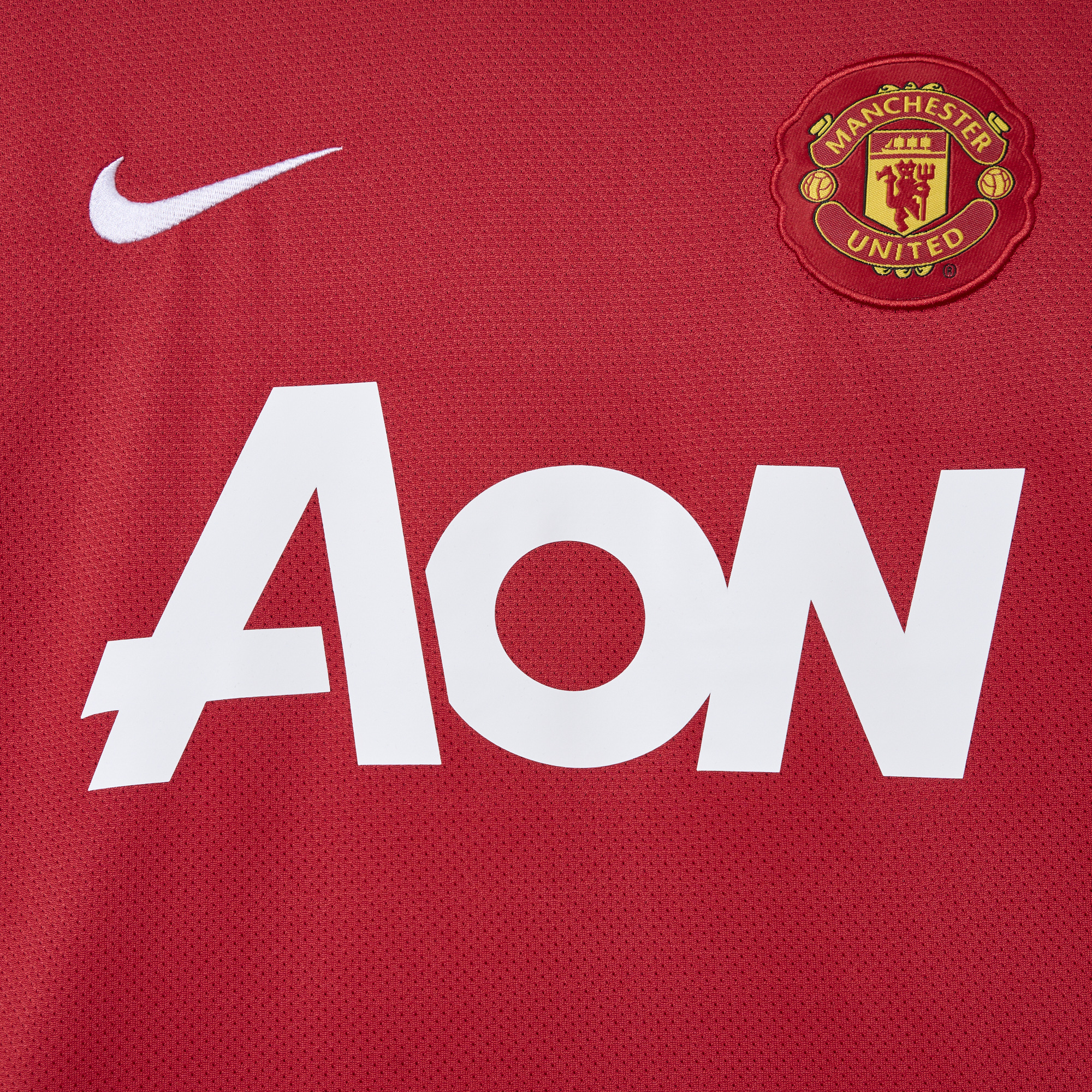 SIUjerseys-Retro Manchester United 10-11 Home Stadium Jersey