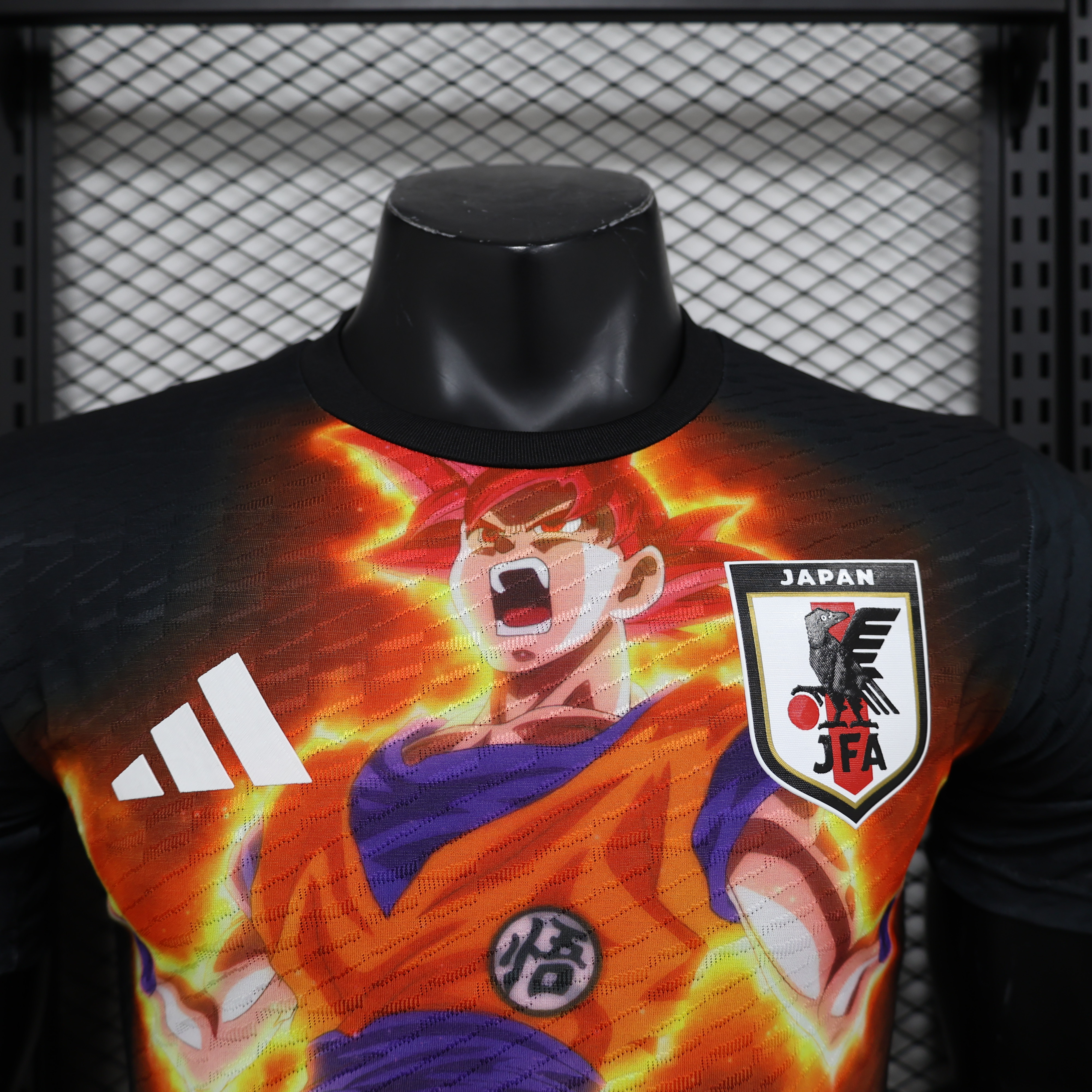 ManixJersey.com | Japan 2024 Super Saiyan 4 Special Edition Jersey - Player Version -Customize Name, Number and Patch | Worldwide Shipping