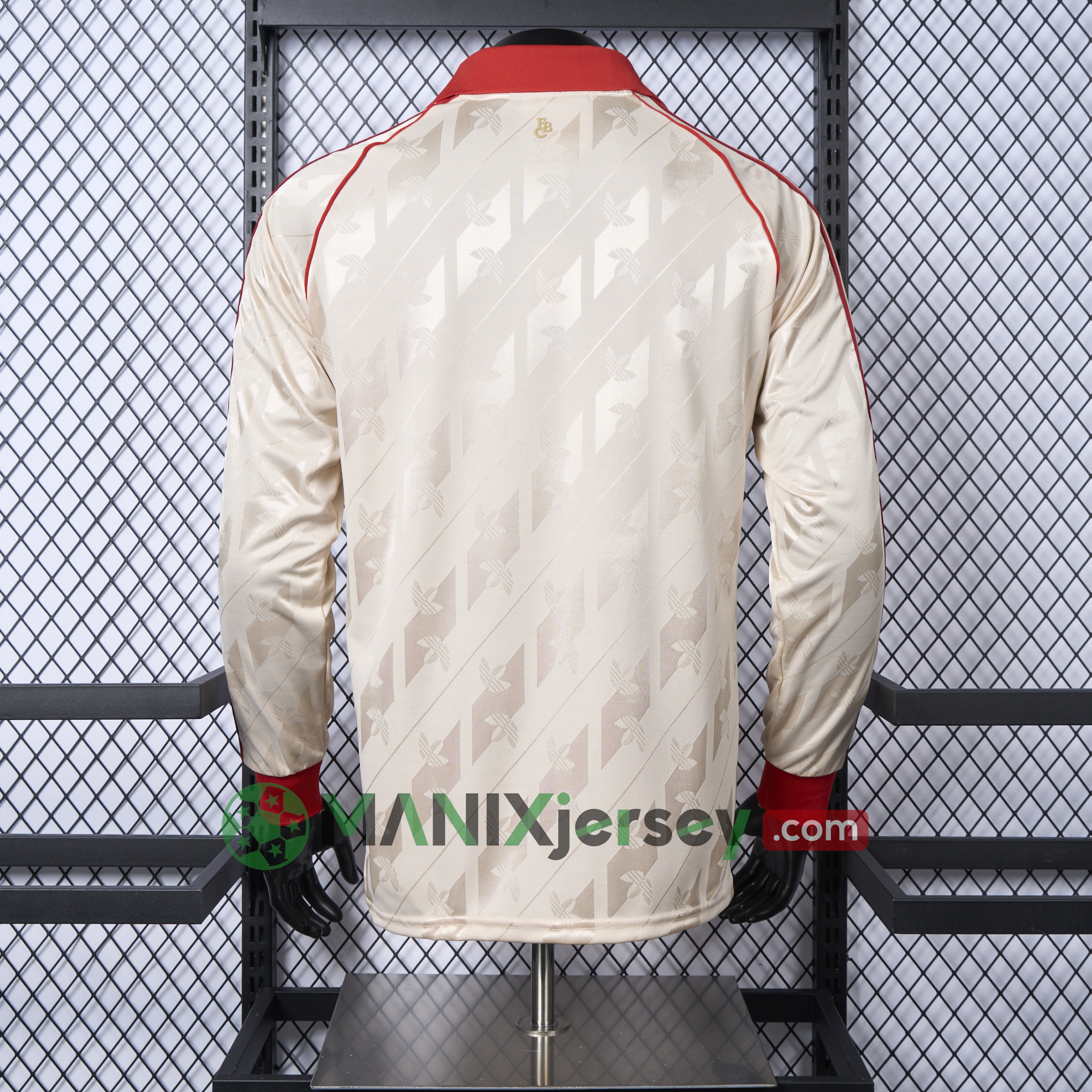 ManixJersey.com | Bayern Munich 24-25 Originals LFSTLR Long Sleeve Off White Jersey - Player Version -Customize Name, Number and Patch | Worldwide Shipping