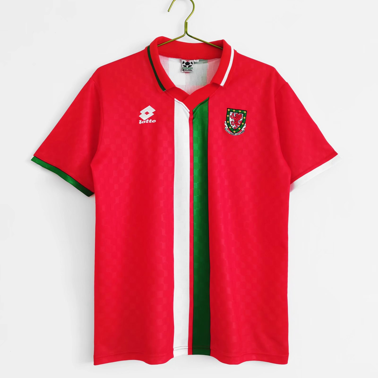 ManixJersey.com | Retro Wales 1996 Home Stadium Jersey -Customize Name, Number and Patch | Worldwide Shipping