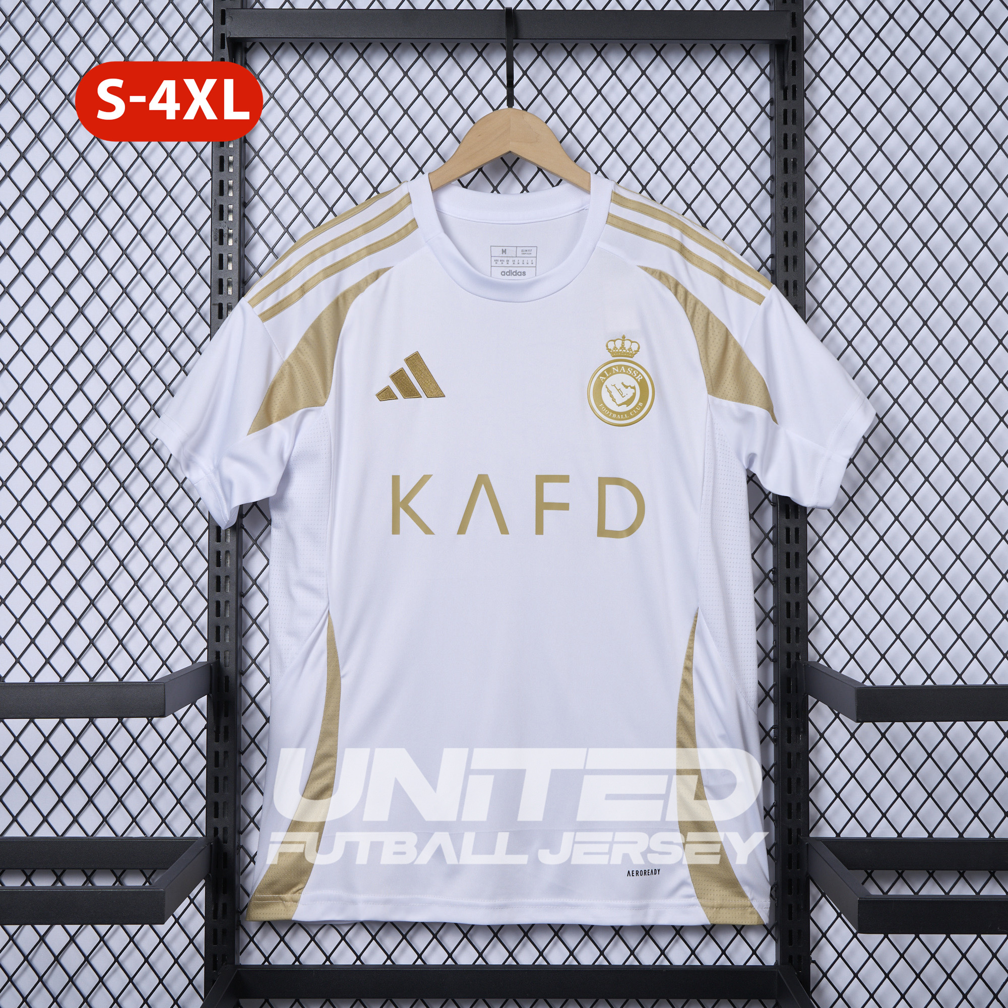 unitedfutballjersey-Al Nassr Riyadh Victory 24-25 Third Jersey - Fans Version