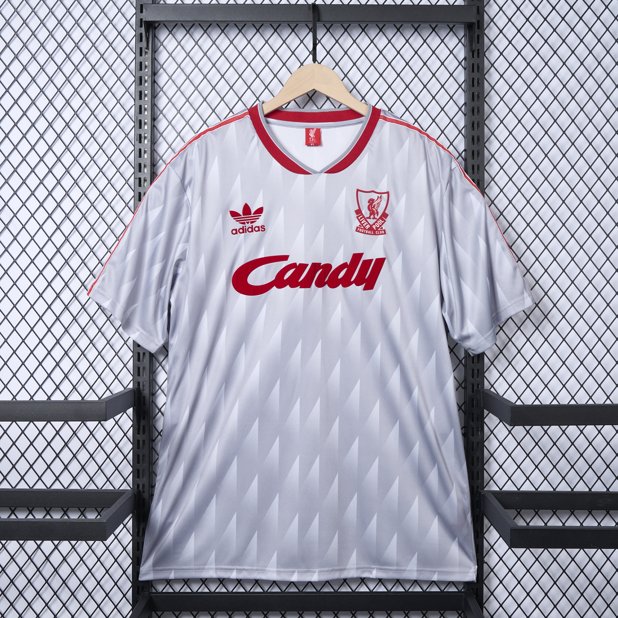 JerseysGala.com | Retro Liver.pool 1989-91 Away Stadium Jersey -Customize Name, Number and Patch | Worldwide Shipping