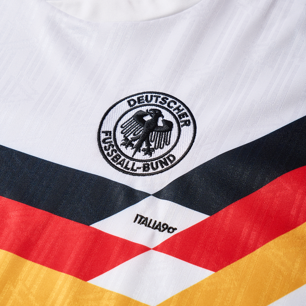 Retro Germany 1990 Home Long Sleeve Jersey:football jersey mysite: unitedjerseyfootball 邓江浪:football