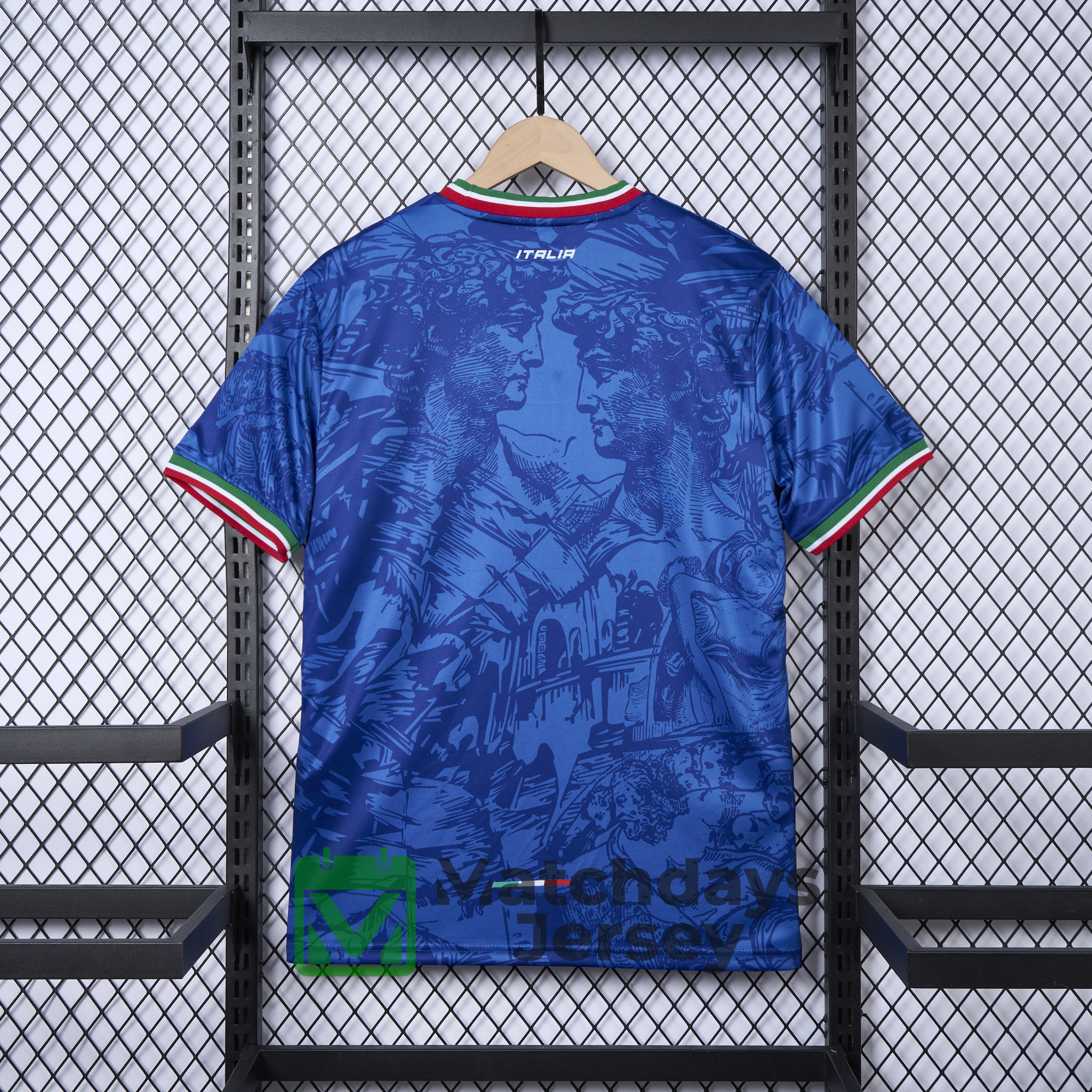 GlobeJersey-Italy 2024 Blue Special Edition Jersey - Fans Version