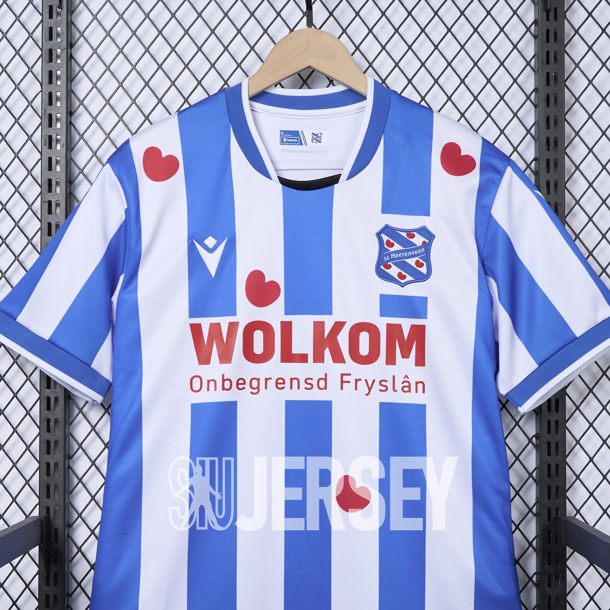SIUjerseys-SC Heerenveen 24-25 Home Jersey - Fans Version