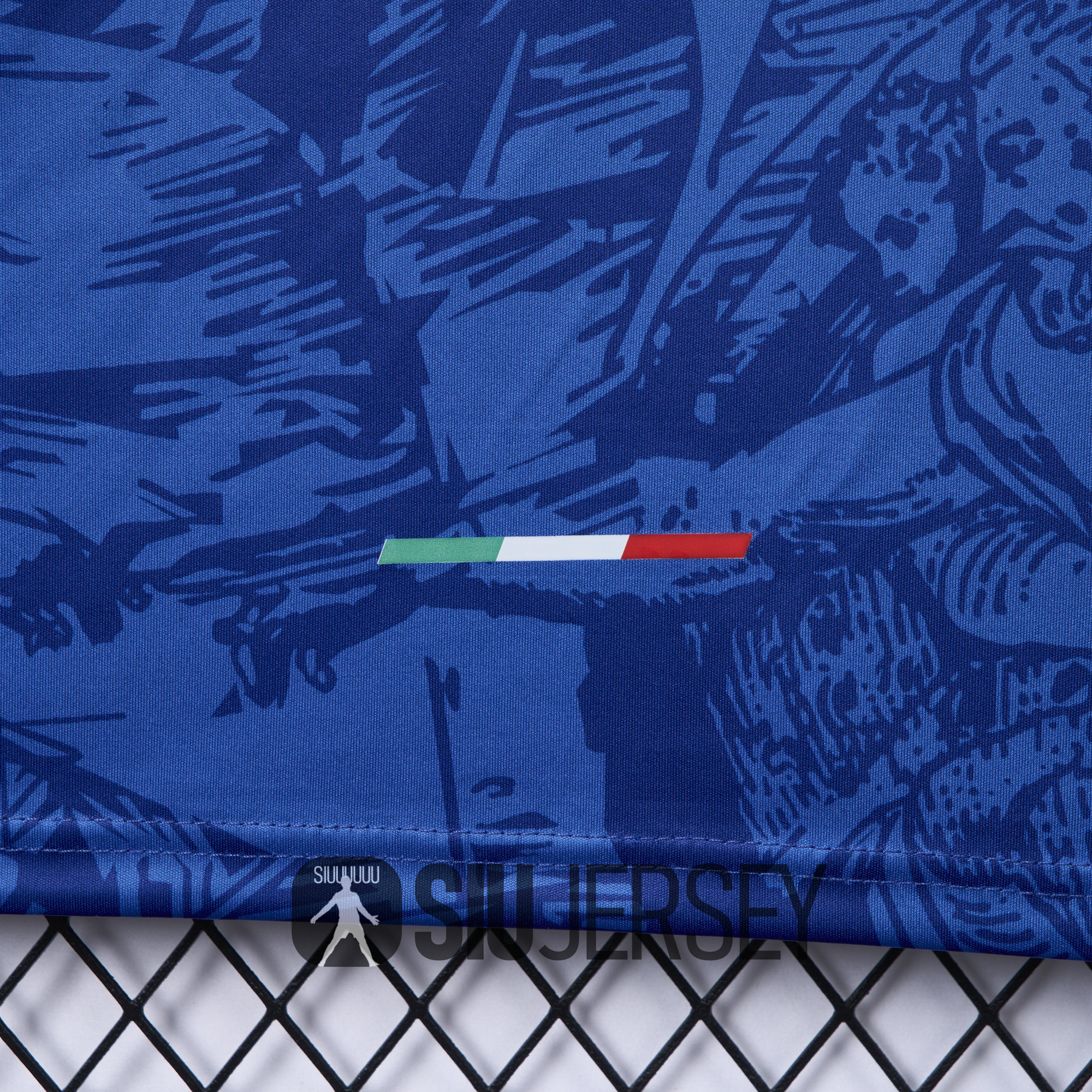 SIUjerseys-Italy 2024 Blue Special Edition Jersey - Fans Version