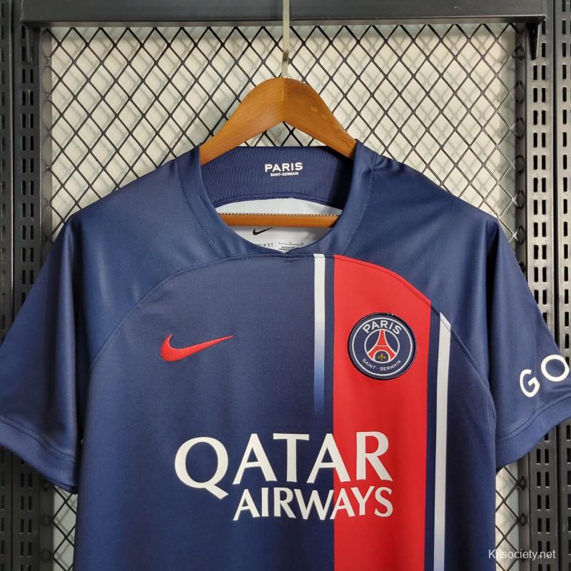 ManixJersey.com | 23/24 Paris Saint-Germain PSG Home Jersey - Fans Version -Customize Name, Number and Patch | Worldwide Shipping