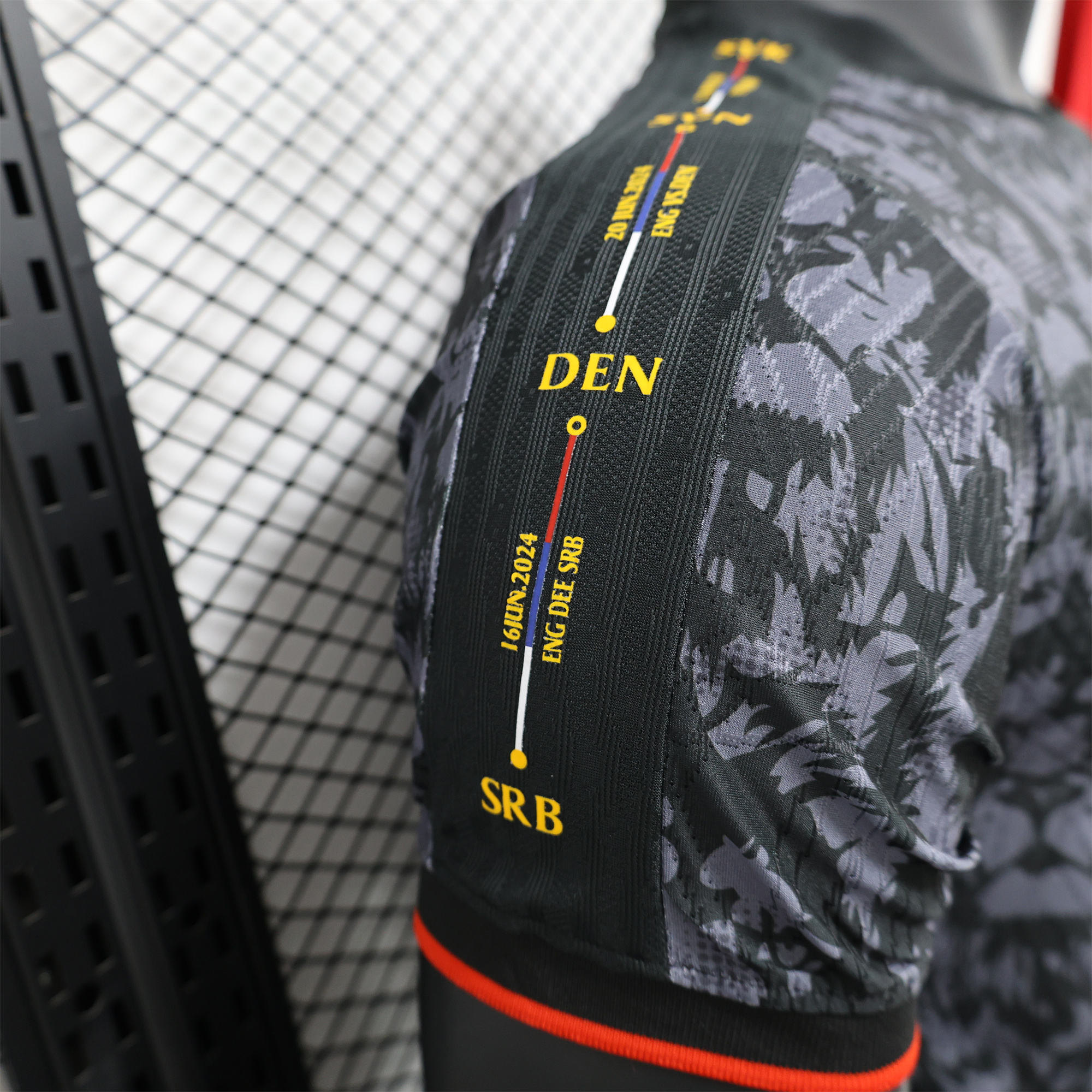 ManixJersey.com | England 2024 Black The Lions Special Edition Jersey - Player Version -Customize Name, Number and Patch | Worldwide Shipping