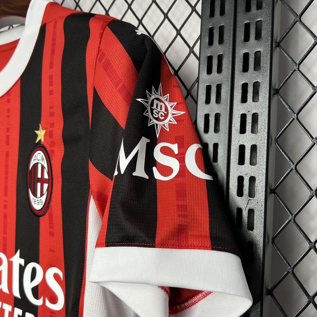 UltraTrikot-AC Milan 24-25 Home Stadium Jersey - Fans Version
