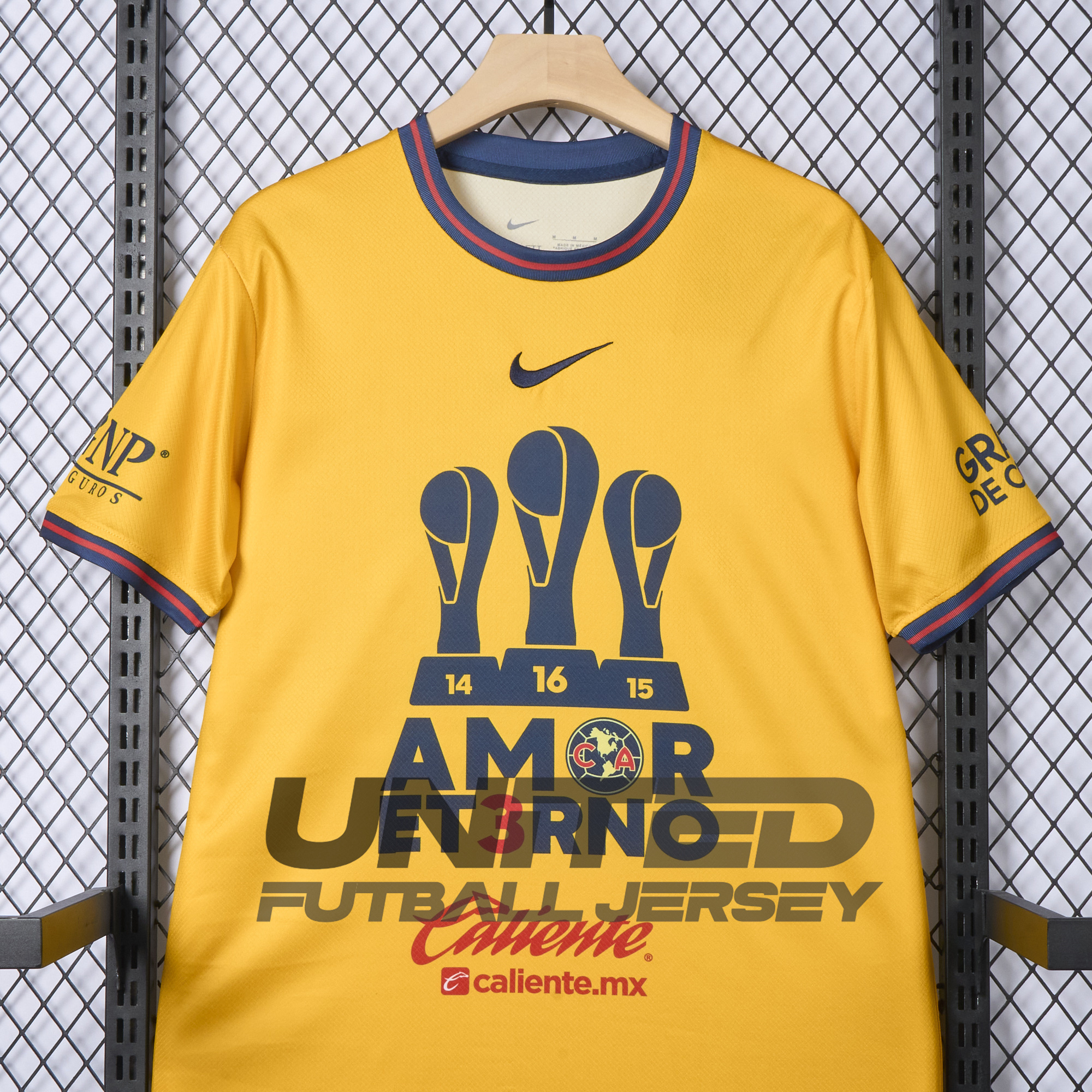 unitedfutballjersey-Club América 2024 Triple Championship Commemorative Edition Jersey