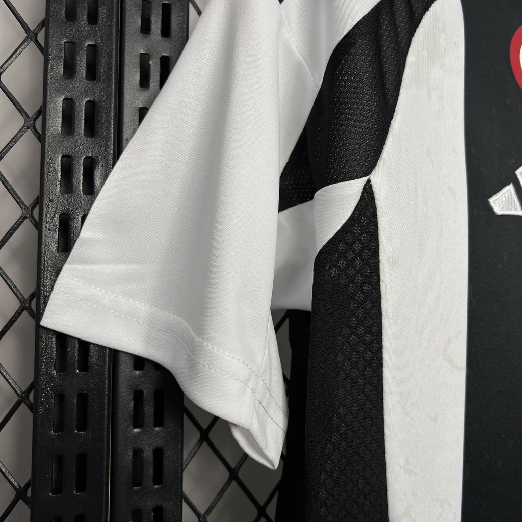 JerseysGala.com | Juventus 24-25 Home Stadium Jersey With Chest Patch - Fans Version -Customize Name, Number and Patch | Worldwide Shipping
