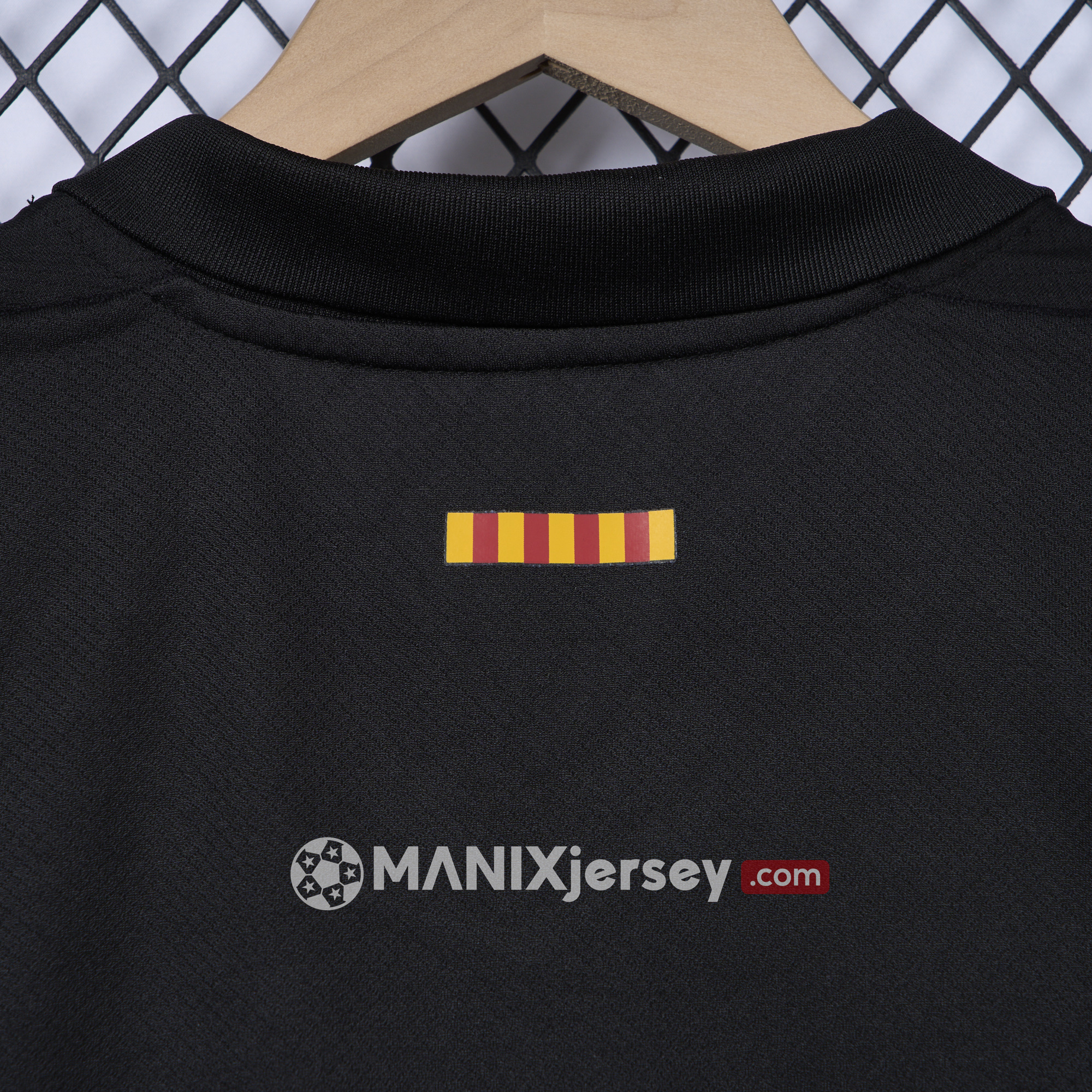 ManixJersey.com | Barcelona 24-25 Away Unsponsored Jersey - Fans Version -Customize Name, Number and Patch | Worldwide Shipping
