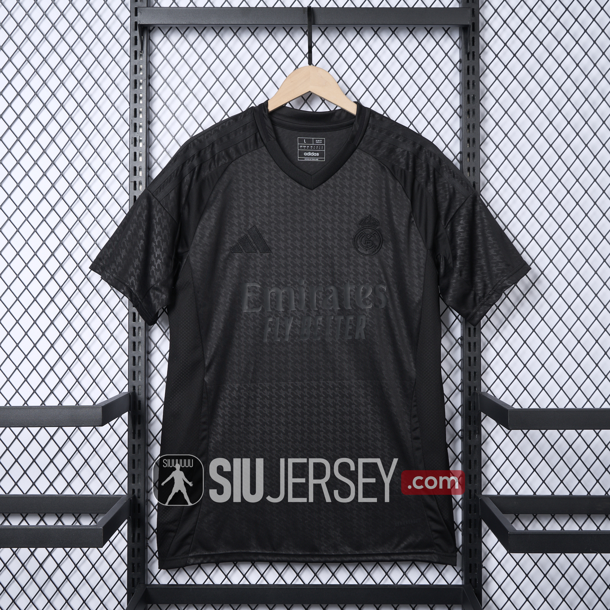 SIUjerseys-Real Madrid 24-25 Pure Black Special Edition Jersey - Fans Version