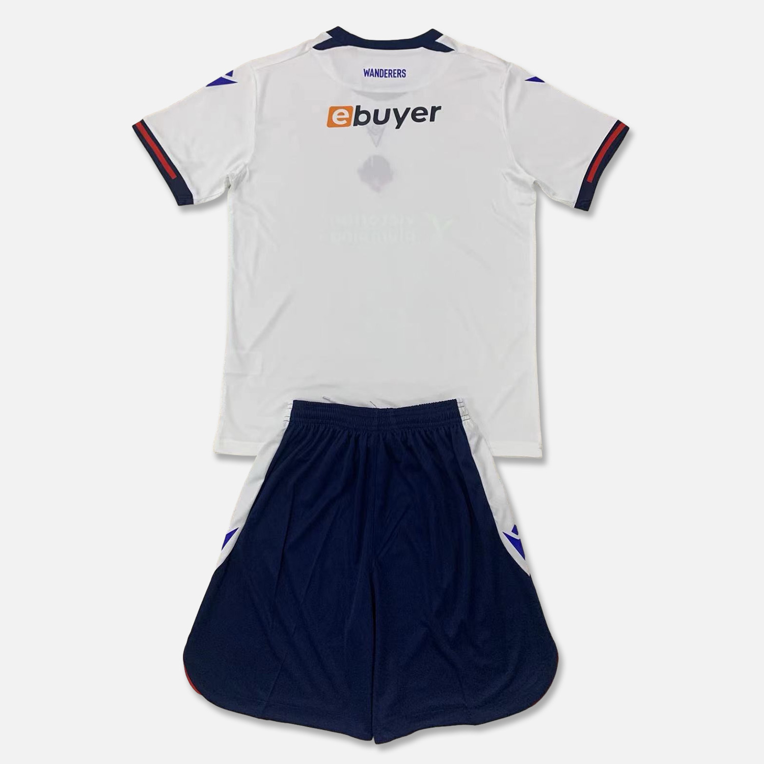 ManixJersey.com | Bolton Wanderers 24-25 Home Kids Kit -Customize Name, Number and Patch | Worldwide Shipping