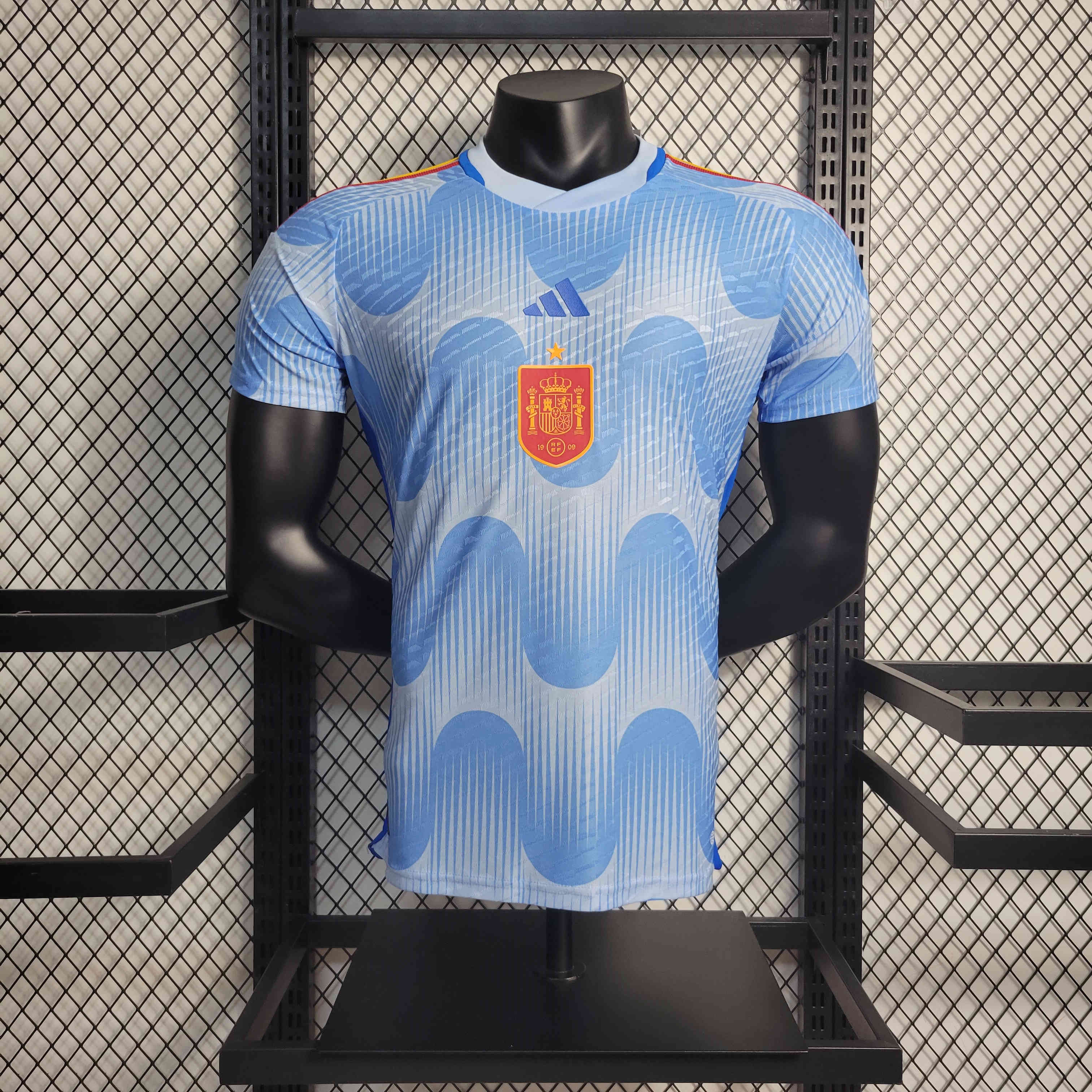 foot-Spain 2022-23 Away Stadium Jersey - Player Version