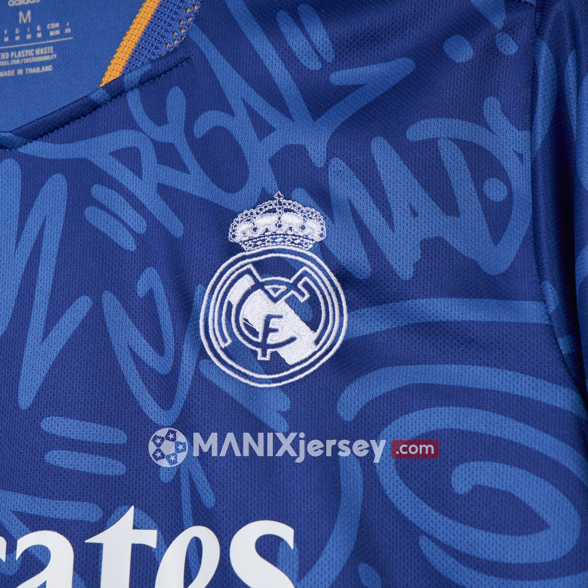 ManixJersey.com | Retro Real Madrid 2021-22 Away Jersey -Customize Name, Number and Patch | Worldwide Shipping