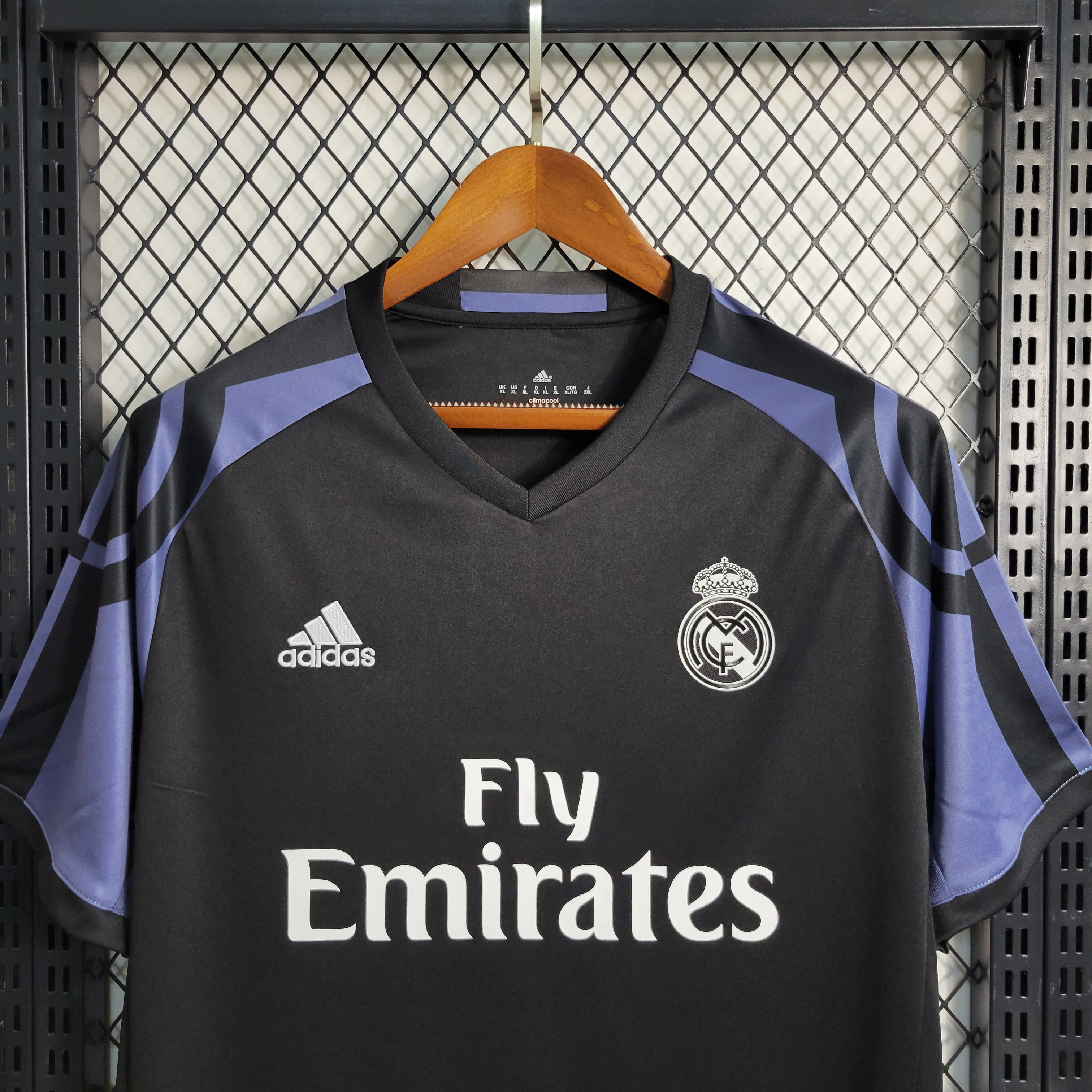 JerseysGala.com | Real Madrid Retro 16-17 Third Jersey -Customize Name, Number and Patch | Worldwide Shipping